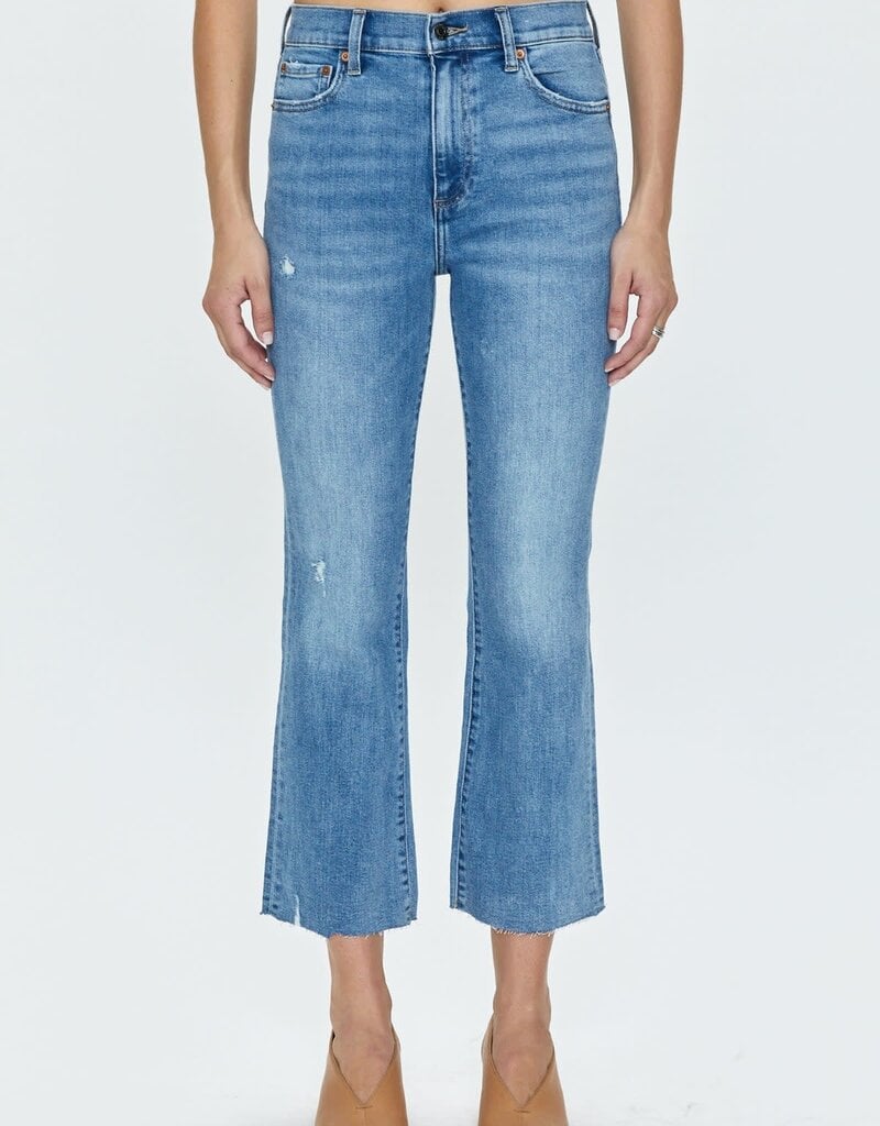 Lennon High Rise Cropped Boot Cut Jean