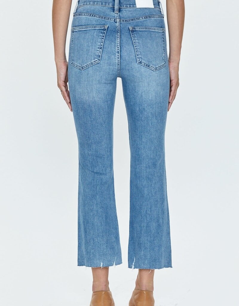 Lennon High Rise Cropped Boot Cut Jean