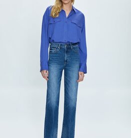 Cassie Super High Rise Straight Jean