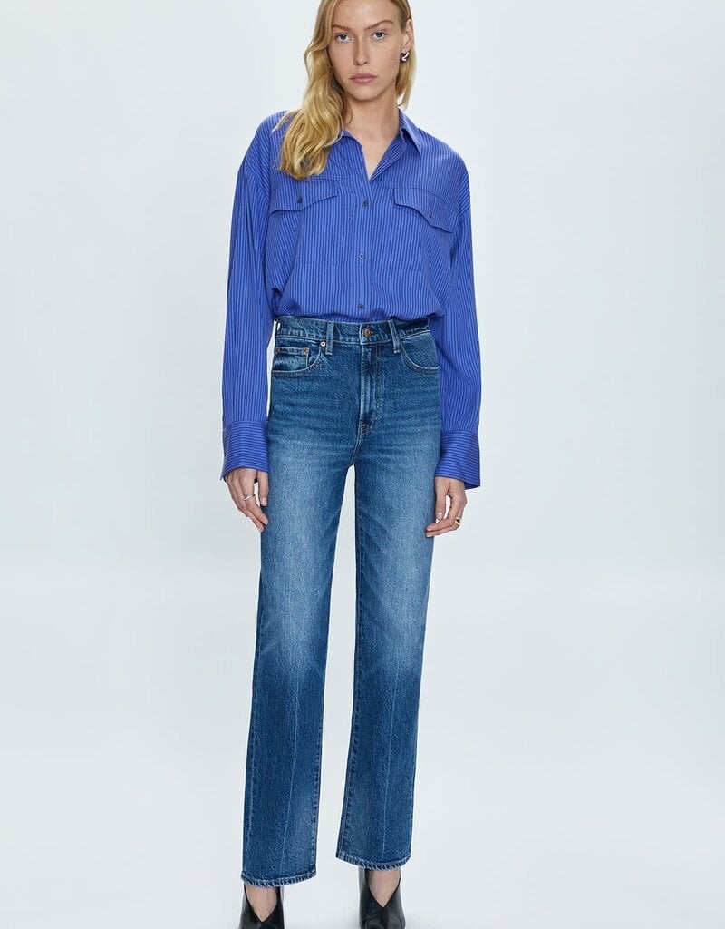 Cassie Super High Rise Straight Jean