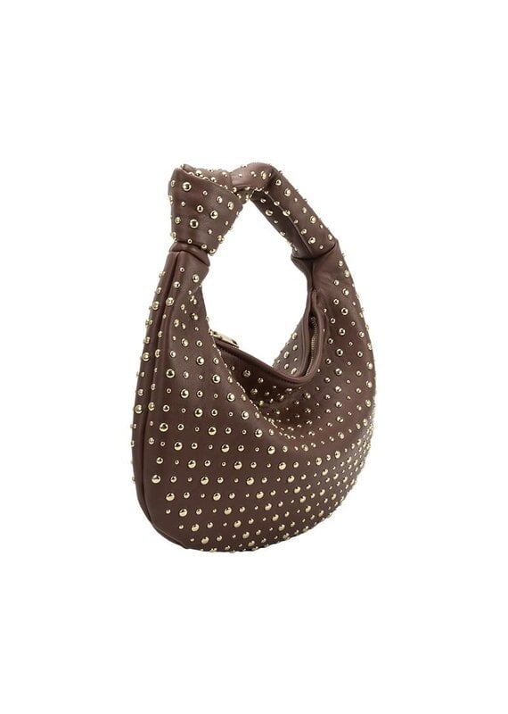 Brigitte Studded Shoulder Bag
