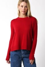 Slit Side Crewneck Sweater