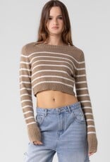 Calli Striped Cropped Sweater