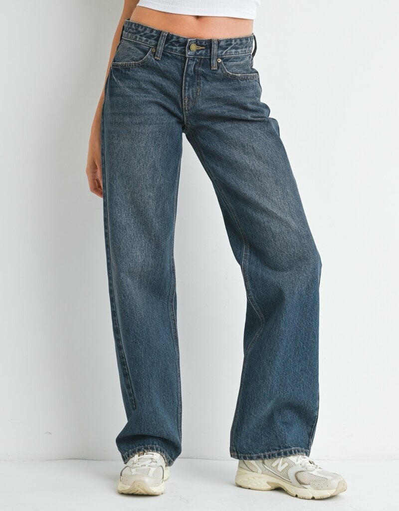 Tint Low Rise Relaxed Straight Leg Jean