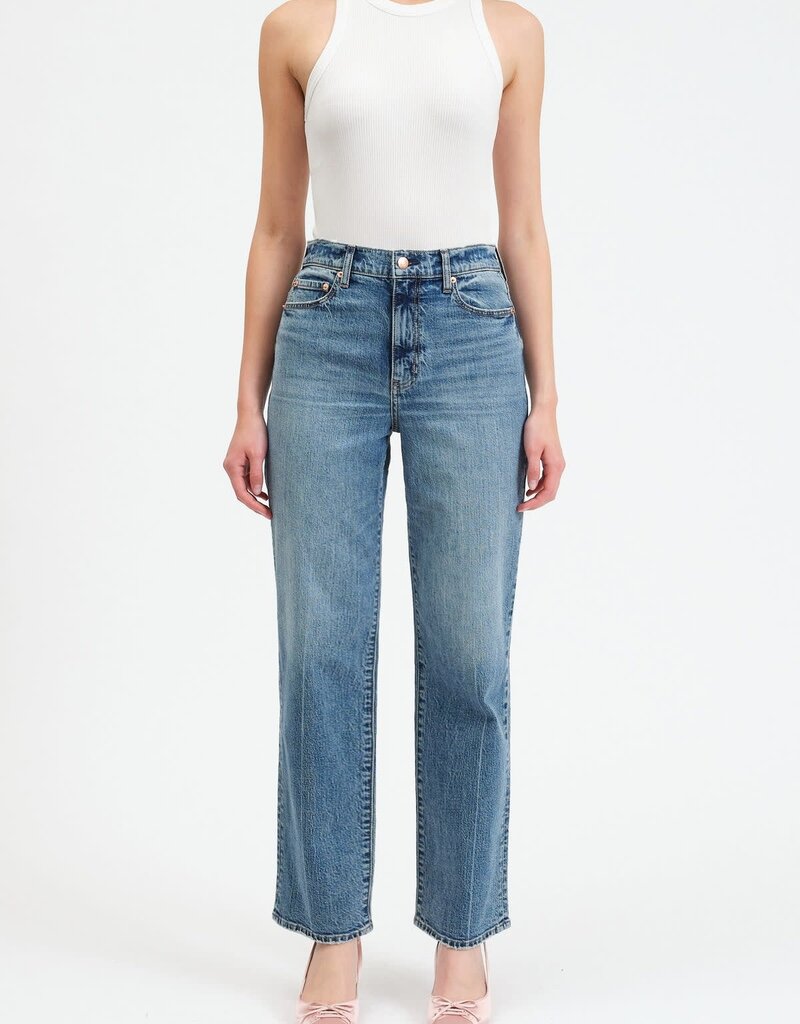 Sundaze High Rise Vintage Straight Jeans