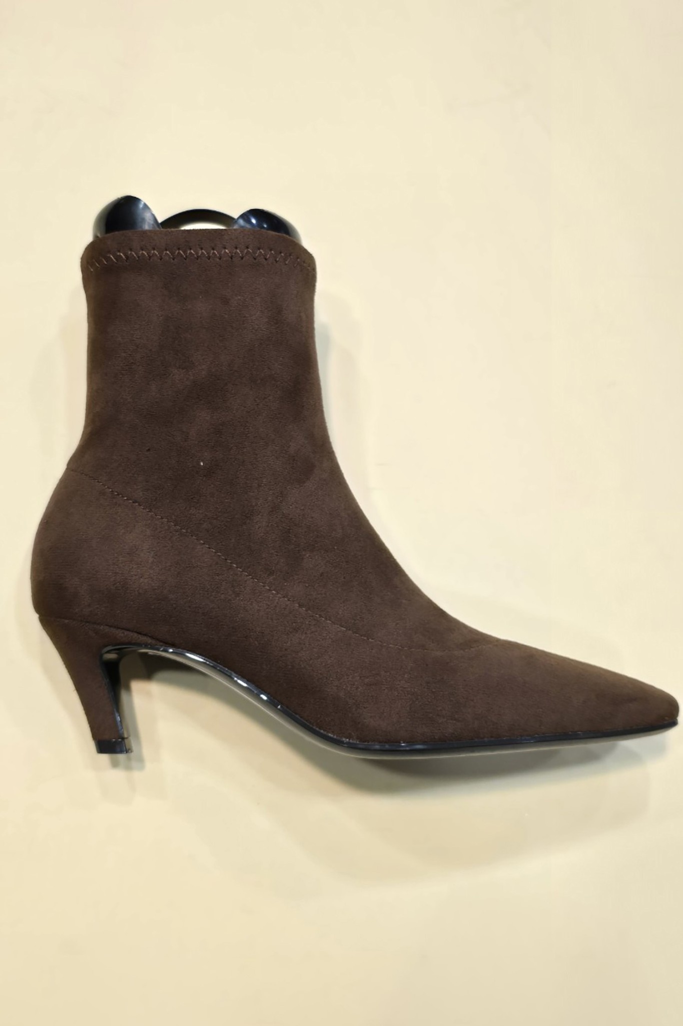 kitten heel booties