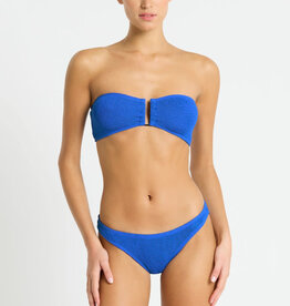 Bond-Eye Blake Bandeau Top O/S Cobalt Recycled