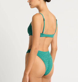 Bond-Eye Christy Brief Bottom O/S Teal Lurex