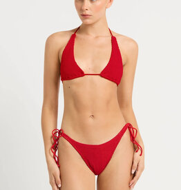 Bond-Eye Sofie Triangle Top O/S Baywatch Red Eco