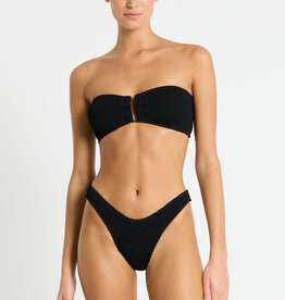 Bond-Eye Blake Bandeau Top O/S Black Eco