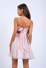 Sheer Layered Swing Mini Dress