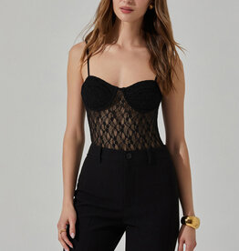ASTR Nady Lace Cami Bodysuit