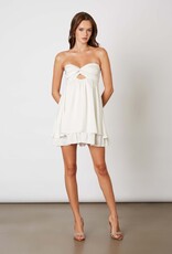 Rylie Satin Twist Bust Mini Dress