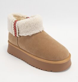 Platform Foldover Shearling Boot
