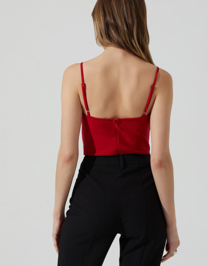 ASTR Adana Bow Detail Bustier Top
