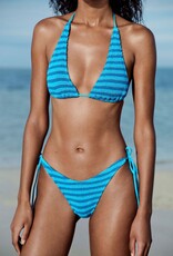 Bond-Eye Serenity Brief Bottom O/S Turquoise Stripe