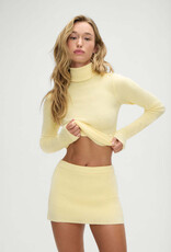 Frankies Bikinis Tucker Cloud Knit Turtleneck Sweater