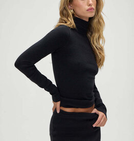 Frankies Bikinis Tucker Cloud Knit Turtleneck Sweater