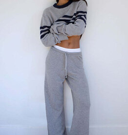 Frankies Bikinis Wesley Cotton Knit Pant