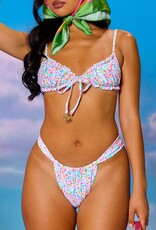 Kulani Kinis Ruched Thong Bikini Bottom