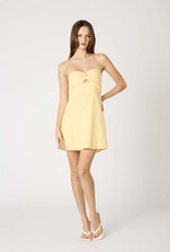 Annabelle Twist Strapless Mini Dress