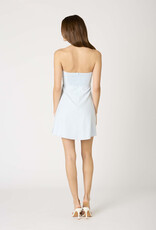 Annabelle Twist Strapless Mini Dress