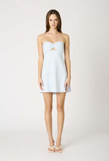 Annabelle Twist Strapless Mini Dress