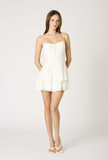 Rowen Tiered Open Back Mini Dress
