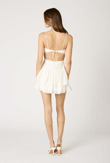 Rowen Tiered Open Back Mini Dress