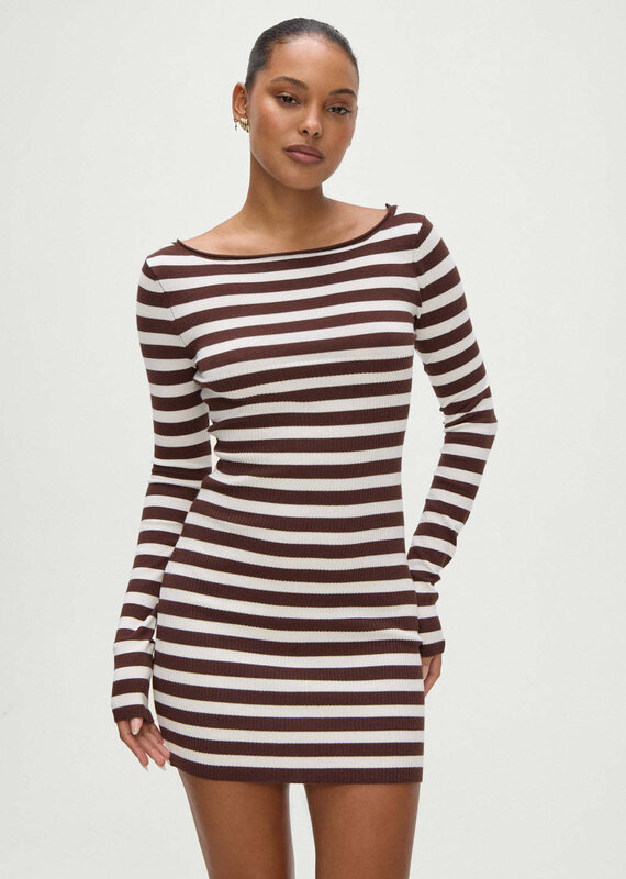 Frankies Bikinis Luca Knit Mini Dress