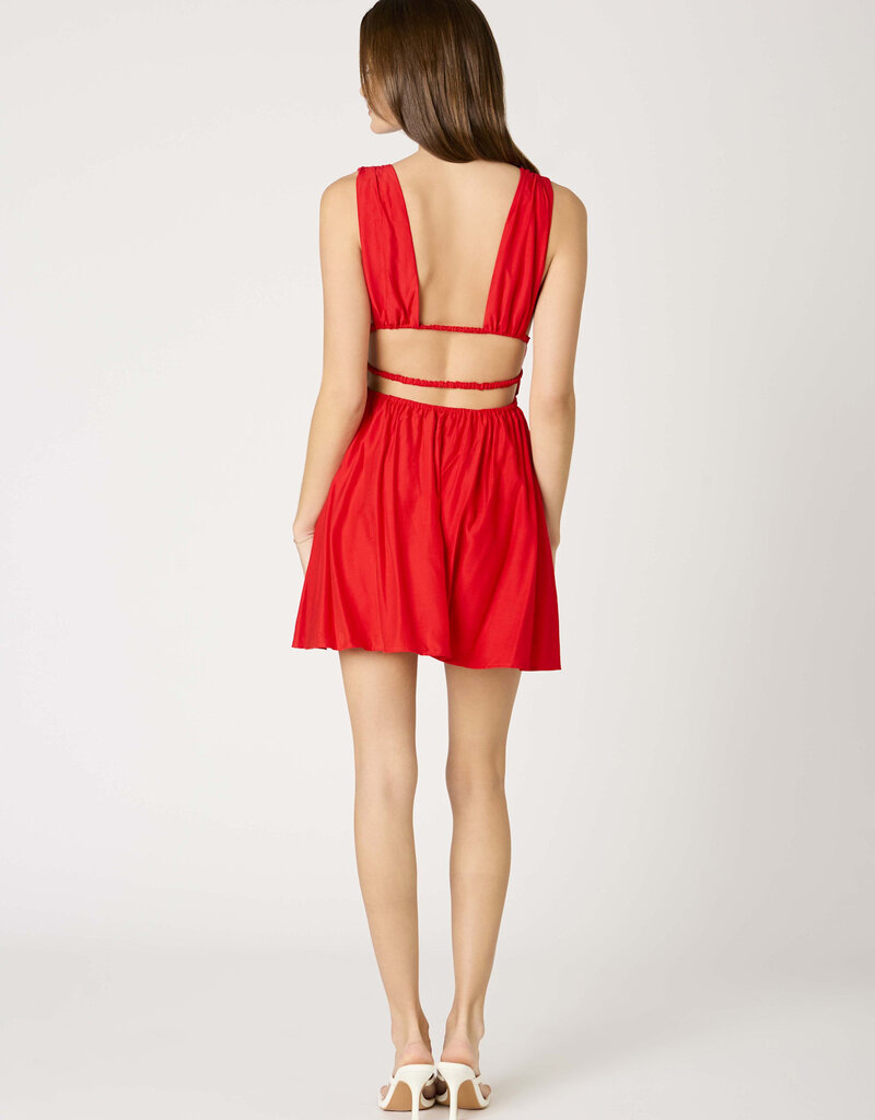 Dorian V Neck Mini Dress