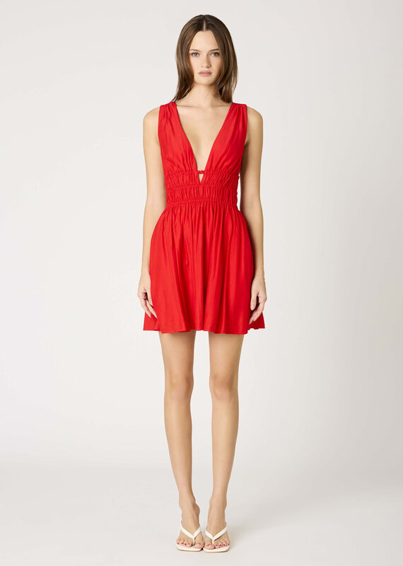 Dorian V Neck Mini Dress