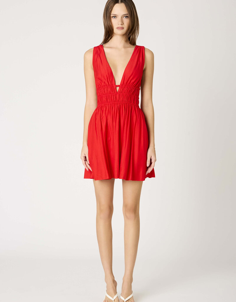 Dorian V Neck Mini Dress