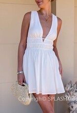 Dorian V Neck Mini Dress