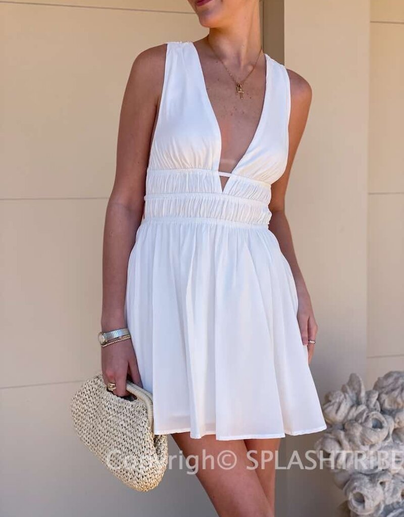 Dorian V Neck Mini Dress
