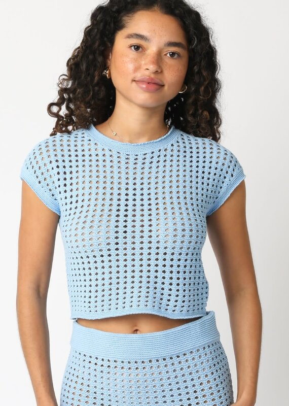 Shelley Crochet Crop Top