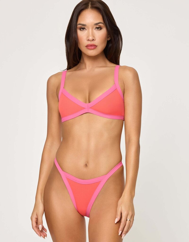 L Space Mackenzie Ribbed Bottom Bitsy