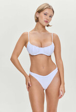 Frankies Bikinis Full Moon Ruffle Micro Bikini Bottom