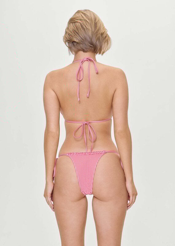 Frankies Bikinis Divine Ruffle Skimpy String Bikini Bottom