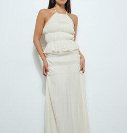Blaise Smocked Waist Maxi Skirt
