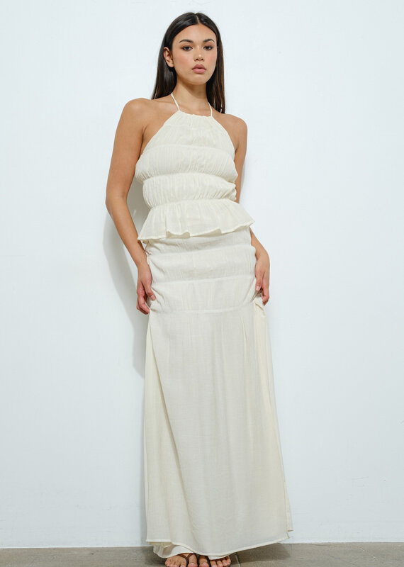 Blaise Smocked Waist Maxi Skirt