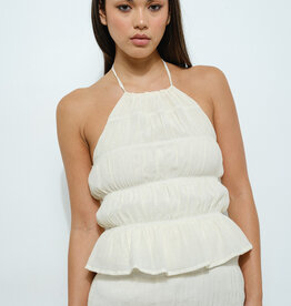Blaise Smocked Halter Top