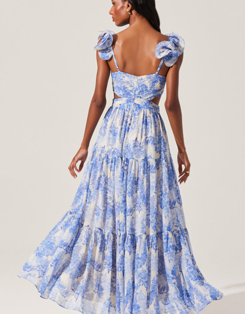 ASTR Fritillaria Floral Maxi Dress