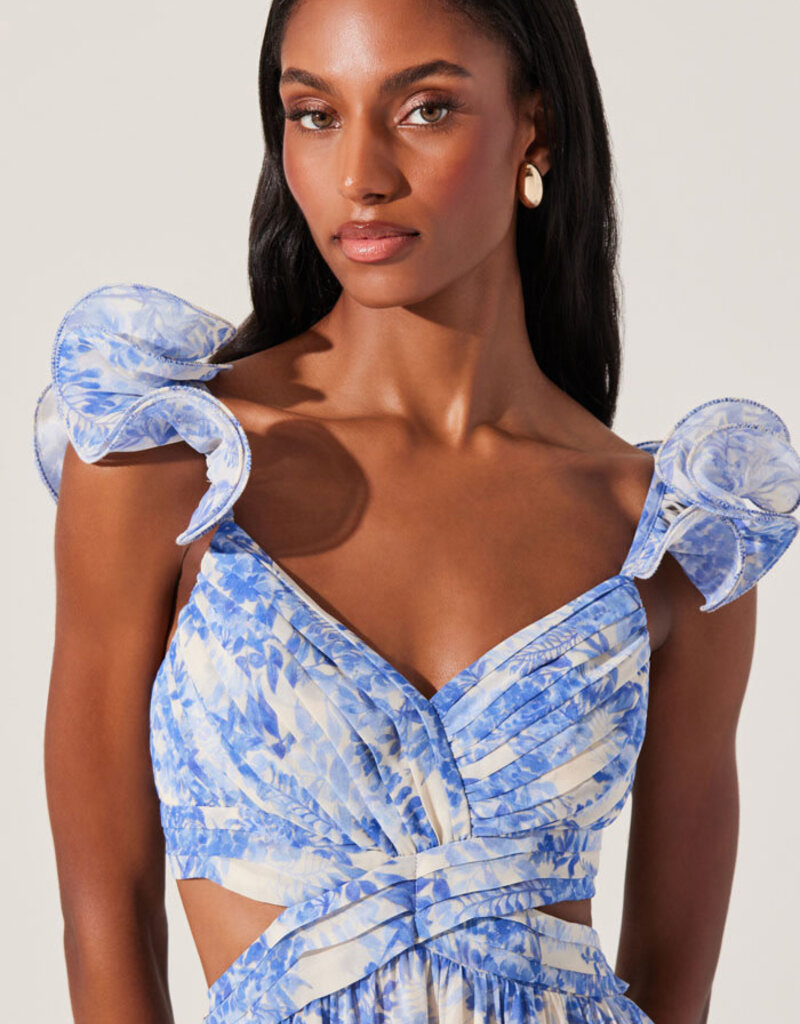 ASTR Fritillaria Floral Maxi Dress