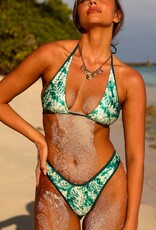 Kulani Kinis High Leg Thong Bikini Bottom