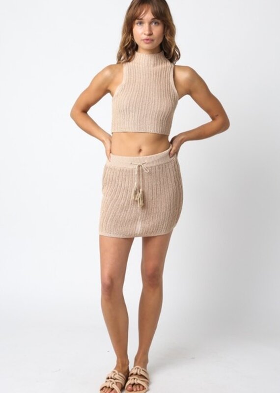 Snyder Knit Mini Skirt