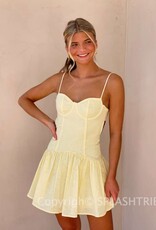 Julia Underwire Mini Dress with Back Tie
