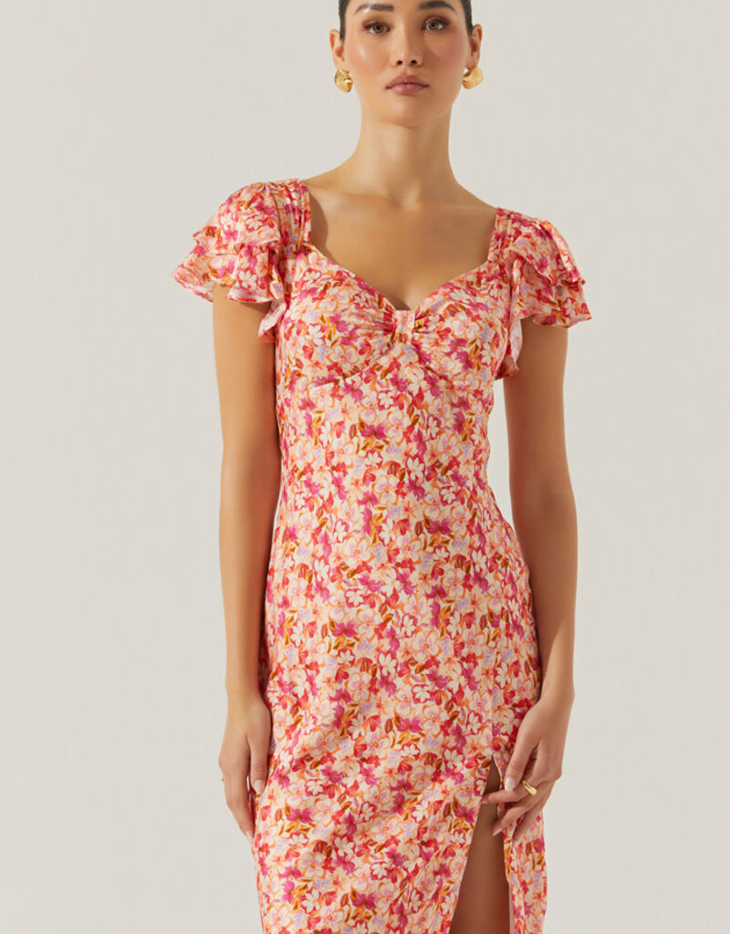 ASTR Maisy Midi Dress