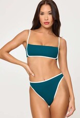 L Space Nora Ribbed Bikini Bottom Bitsy
