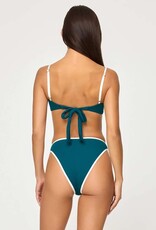 L Space Nora Ribbed Bikini Bottom Bitsy